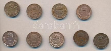 1926-1939. 1f (9x) klf T:2,2-