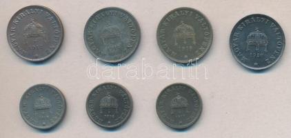 1916-20. 20f (4x) klf + 1916-18. 2f T:2