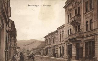 Rózsahegy Hild street, Shop of Rudolf Haas