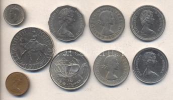 Ausztrália/Nagy-Britannia 9klf pénzérme T:1-,2,2-
Australia/Great Britain 9 different coins C:AU,XF,...