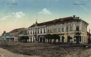 Nagykároly Deák square, shops (EK)