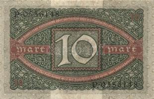 Német Birodalom 1908-1920. 2M, 5M, 10M, 100M, 1000M (2x) T:II,II-
German Empire 1908-1920. 2 Mark, 5...