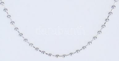 Ezüst nyaklánc mini gömbökkel nettó:5,8 g