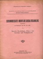 1921 A Barcs-Pakráci Helyi Érdekú Vasút Rt. üzletjelentése