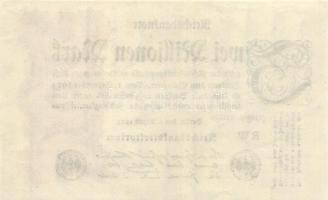 Német Birodalom/Weimari Köztársaság 1923. 2.000.000M (3x) + 50.000.000M (3x) T:I,I-
Germany-Weimar R...