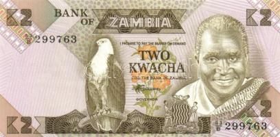 Zambia 5 klf bankjegy T:I Zambia 5 different banknotes C:Unc