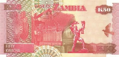 Zambia 5 klf bankjegy T:I
Zambia 5 different banknotes C:Unc