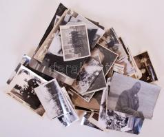 60 db vegyes háború előtti fotó, benne katonai vasutas és egyéb / mixed photos with military