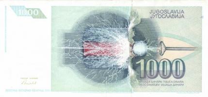 Jugoszlávia 1985-1993. 1000D - 500.0000.000.000D (6klf) T:II,III
Yugoslavia 1985-1993. 1000 Dinara -...