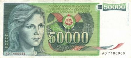 Jugoszlávia 1985-1993. 1000D - 500.0000.000.000D (6klf) T:II,III
Yugoslavia 1985-1993. 1000 Dinara -...