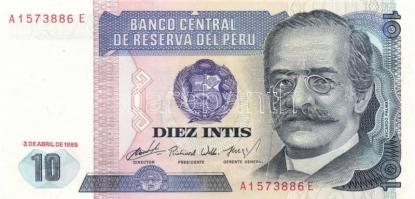 Nicaragua/Peru 5 klf bankjegy T:I
Nicaragua/Peru 5 different banknote C:Unc