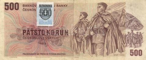Csehszlovákia 1961-1973. 6klf bankjegy, szlovák bélyeggel is T:II,III
Czechoslovakia 1961-1973. 6 di...