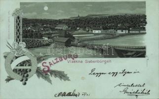 1898 Vízakna-Sósgyógyfürdő litho