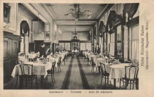 Nagyszeben Hotel Römischer Kaiser, dining hall interior