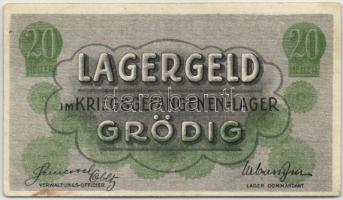 Ausztria/Grödig/hadifogolytábor ~1916. 20h T:II
Austria/Grödig/war prison camp ~1916. 20 Heller C:XF