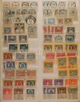320 db magyar okmánybélyeg 3 berakólapon