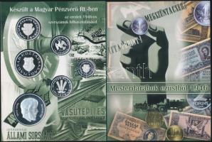 2006. Forint mesterdarabok ezüstből forgalmi sor 2f-5ft 6db eredeti díszcsomagolásban T:PP 2500db!