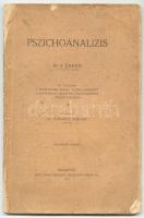 Sigmund Freud: Pszichoanalízis. Ford. Ferenczi Sándor. 3. kiadás. Bp., 1919, Dick Manó. Viseltes állapotban