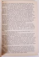 cca 1938 Széchenyi Zsigmond: Hengergő homok c. vadász és útikönyvének kiadatlan német nyelvű fordítá...