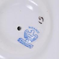 Aquincum, hercegnő és a béka , kézzel festett, jelzett  /Handpainted Aquincum chinaware figure 22 cm