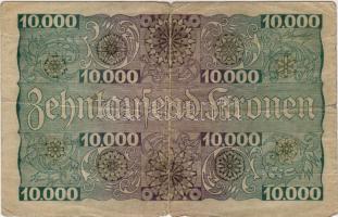 Ausztria 1924. 10.000K T:III/IV