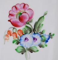 Herendi, kis váza, kézzel festett, jelzett, hibátlan, m: 11 cm