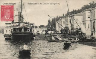 Constantinople Kandilli quay (Bosphorus)