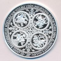 Bognár György (1944-) 1996. "Honfoglalás Millecentenárium" Ag(0.999) emlékérem (15,65g/42,...