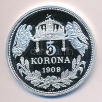 DN "Királyi koronák / I. András 5 korona" Ag(999) emlékérem, (20g/38,61mm) T:PP Tanúsítvánnyal. Csak 2000db!