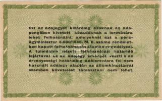 1946. 50.000Adóp. vízjellel, számozott T:I-