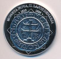 DN "A magyar nemzet pénzérméi - Moneta Nova, II. Lajos denárja 1516-1526." Ag (0,333) emlé...