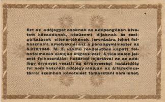 1946. 10.000Adóp. vízjeles, számozott T:I-