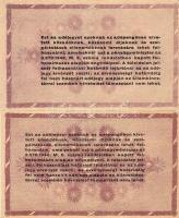 1946. 100.000Adóp. (2x) mindkettő hátoldalán erősen elcsúszott szöveggel T:II
