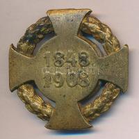 1908. "Katonai Jubileumi Kereszt" mellszalag nélkül T:3 fülhiány
1908. Diamond Jubilee Cro...