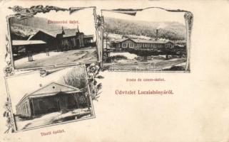 Luciabánya mine district, office, shop, Divald (Rb)