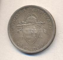 1938. 5P Ag "Szent István" T:2-