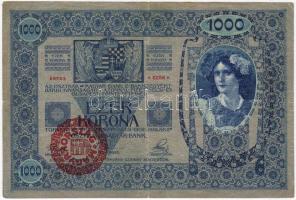 1902. 1000K piros "Magyarország" fny-sal T:II/III