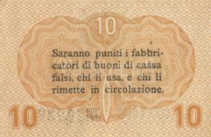 Vegyes tétel, benne 4db klf olasz és 4db klf osztrák szükségpénzzel T:I-III