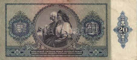 1930-46. 13db különféle pengő bankjegy T:II,II-,III