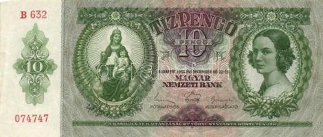 1930-46. 13db különféle pengő bankjegy T:II,II-,III