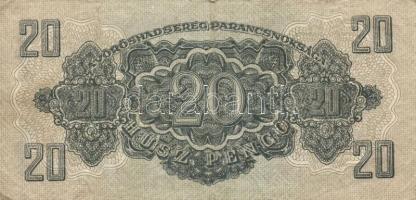 1944. 1P + 5P + 10P + 20P + 50P + 100P "Vöröshadsereg Parancsnoksága" sor T:II,II-,III