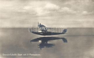 The Dornier Libelle taking off