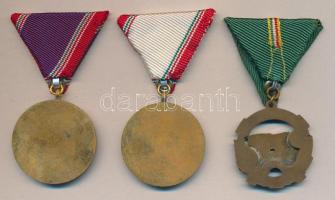 1965. Szolgálati Érdemérem 25 és 30 év után kitüntetések dísztokban + "A Haza Szolgálatáért&quo...