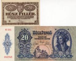 1920. 20f + 1941. 20P 2klf db T:I