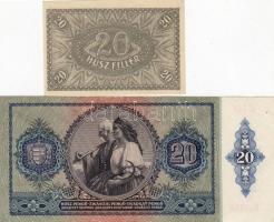 1920. 20f + 1941. 20P 2klf db T:I