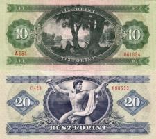 1969. 10Ft + 1975. 20Ft 2klf db T:I