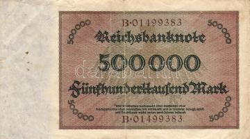 D.Reich 1923. 500.000M T:II/III