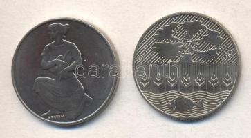1981. 100Ft "FAO" + 1985. 100Ft "FAO" T:BU