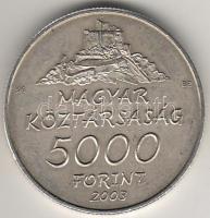 2003. "Hollókő" 5000Ft ezüst T:2- pici ph
