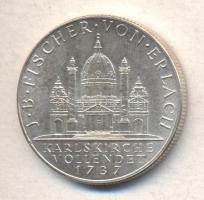Ausztria 1937. 2Sch Ag "Karlskirche" T:2
Ausztria 1936. 2 Schilling Ag "Bicentennial ...